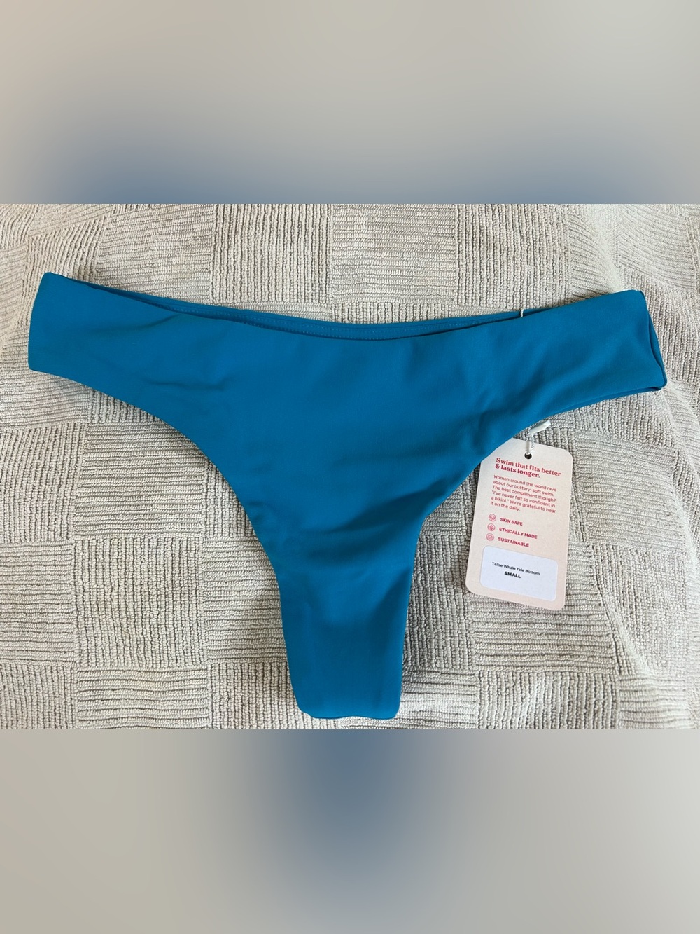 Midori Bikinis Whale Tail bikini bottom size small in Talise NWT - Picture 2 of 6